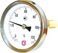 Термометр биметаллический  ТБП-160, ТБ-160